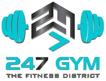 247 Gym - The Fitness District logo
