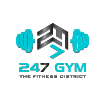 247 Gym - The Fitness District logo