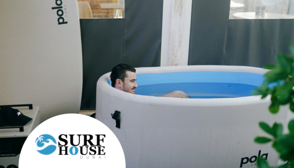 Cold Plunge at Surf House HQ