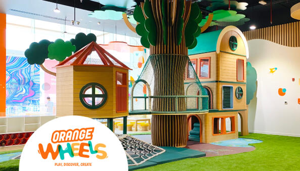 Orange Wheels - Al Ain Tower