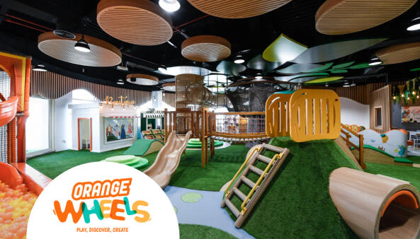 Orange Wheels - Circle Mall JVC