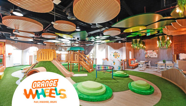 Orange Wheels - Nakheel Mall