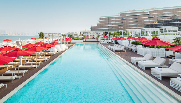 Fluid Beach Club | The8 Hotel Palm | Dubai 3
